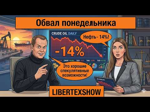 Нефть рухнула на 14% за день: обвал или пауза перед новым скачком?