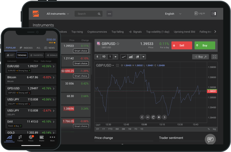 Мобильное приложение Libertex